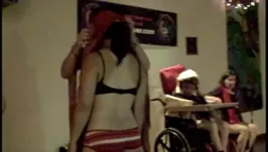 ENF Shy Asian Undressed and Accidentally Exposes Her Ass