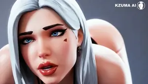 Ashe showing her hot naughty ass Ai Gerou