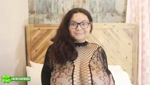 Lucky Gurl Nikky Yums Intense Bondage Sex with a Big Titty MILF