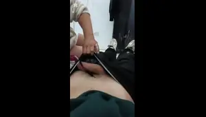 My friend puts my penis in vacuum pump