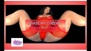 Chase My Cheeks Ebony MILF Chase Sexy Tease