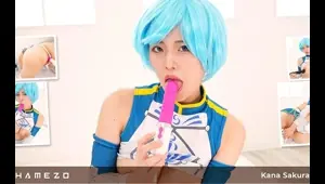 Kanna Sakura Shows off Her Perfect Tits and Fucks Her Shaved Pussy