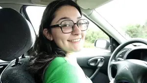 MY FRIEND PICKS ME UP IN THE CAR. AND IT DIDN'T END UP ALONE IN A WALK!