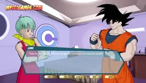 Dragon BallZ Fuck Fusion Goku and Vegeta Competing to See Who Fucks Bulma Better