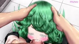 Tatsumaki Blowjob one Punch Man