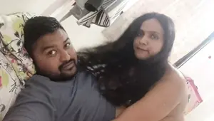 Desi indian Marathi married horney couple Homemade riding video