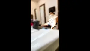 lonely lady seduced her boyfriend who is in abroad.