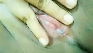 White discharge from vagina pussy hole