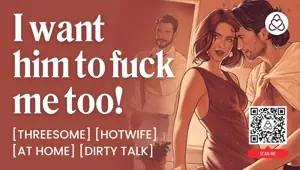 ASMR Audio Porn: Hotwife MFM Threesome with Husband Boyfriend Anal Sex DP Erotic Audio Story
