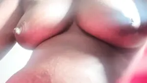 Massaging My Small Tits