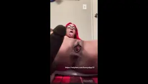 Gooning my hungry pussy gaping with bbc