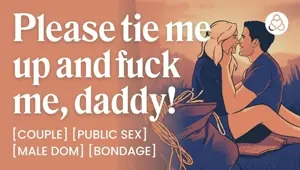 ASMR Audio Porn: Daddy Dom Takes Control with Rope Bondage in Risky Outdoor BDSM Hookup Erotic Audio for Women