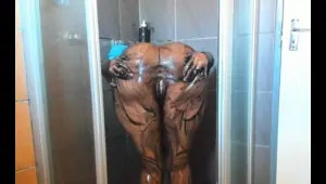 Ebony Big Booty, Charcoal Body Scrub