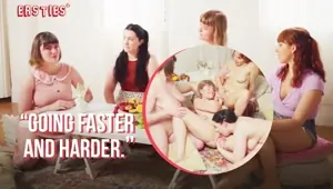Ersties 4 Sexy Ladies Enjoy a Hot Lesbian Oral Sex Workshop
