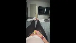 Close up foot fetish wet tight wet pussy gets satisfied with golden vibrator to intense climax trembling twitching moaning horny