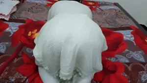 Indian chubby mommy gets fucked by surprise