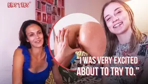 Ersties Hot Sexy Sirena Gives Sybil Pleasure With Wax Pussy Fingering