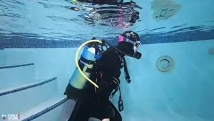 Bubble Tease: Underwater JOI in Full Scuba Gear