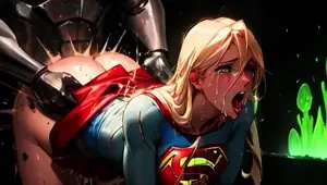 Spicy Toons: Kara Vs the Kryptonite Krew