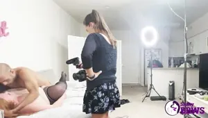 SluttyBBWs Behind the Scenes with BBW Julie Ginger