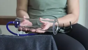 Wife's new milking machine extracts husband's sperm