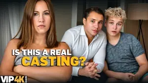 VIP . Sex casting with our MILF neighbor