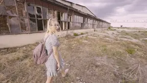 Risky Public Bang: Girl Sucks Off Stranger in Abandoned Spot, Swallows Load Like a Pro!