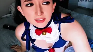 My Stepsister Teaches Me How She Can Sing and Ejaculate Like a Fountain at the Same Time