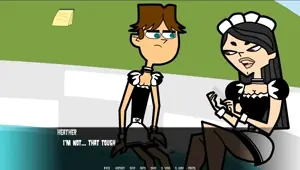 Total Drama Harem Part 11 Dominant Footjob by Loveskysan