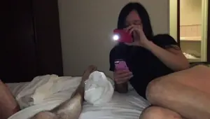 Wife watching me with another couple First Time Swinging