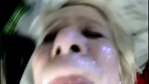 Mature Facial Cum