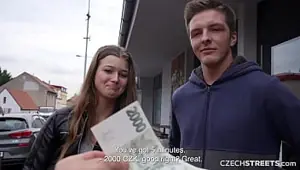 CzechStreets He allowed his girlfriend to cheat on him