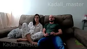 Novinha asks Step Brother to pass the stage for a blowjob Flaming