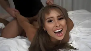 SHE LOVES BEING A SLUT 18 Yo Russian Teen MARY ALFIE Intense Homemade Rough Sex