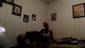 Ebony cheating let me raw dogg