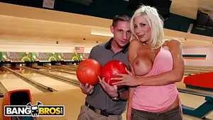 BANGBROS Amateur Guy Gets To Go On Date With Big Tits MILF Puma Swede