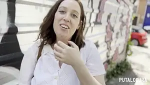 PutaLocura Busty blue eyed Ruth Ruc has dirty sex with Torbe