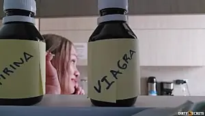 MY STEPMOM GAVE ME VIAGRA BY MISTAKE AND WE ENDED UP FUCKING