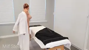 Huge Tits Redhead MILF Gets Oiled Up For Massage HAPPY ENDINGS E02 FREEBIE
