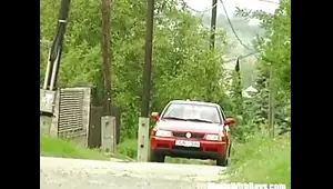 Brunette Lady Farmer Hairy Pussy Barn Fucke