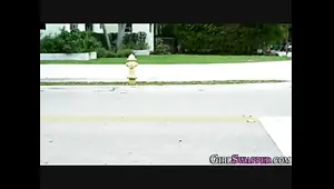 Teen stepdaughters jizzed