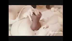 Huge Dildo Cumming Bad Dragon