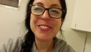 Dirty Girl Makes Purple Mermaid Piss