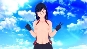 BORUTO Wild sex with ADULT SARADA UCHIHA 3D HENTAI