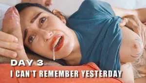 DAY 3 Why step son fucks step mom's mouth? Risky oral creampie for hot step mother