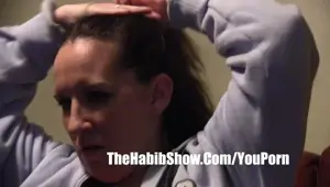 White PAWG goes banged by hairy arab