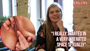 Ersties: Amateur Girl Masturbates With a Glass Toy