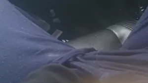 Finger fucked on freeway by tow truck driver