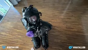 Gas Mask Latex Fuck Doll Natallien Of teaser