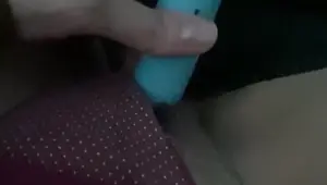 Hot LATINA babe MASTURBATE in UBER DRIVE Hot orgasm
